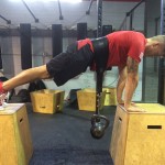 Weighted plank